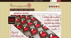 Desktop Screenshot of mezeskalacs.hu